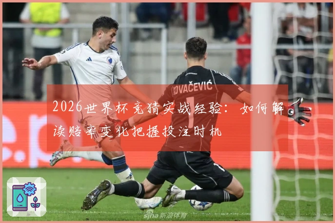 2026世界杯竞猜实战经验：如何解读赔率变化把握投注时机